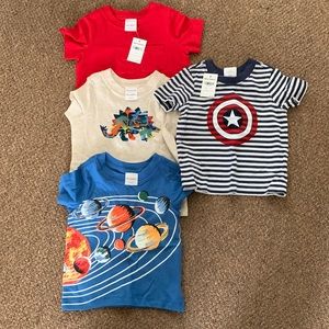 NWT Hanna Anderson T shirts. 18-24 months